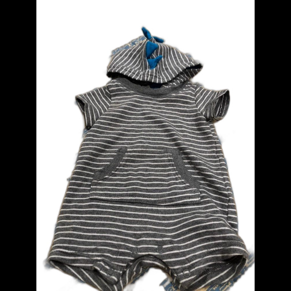 Carter’s Dinosaur Hoodie Romper Size 0/3